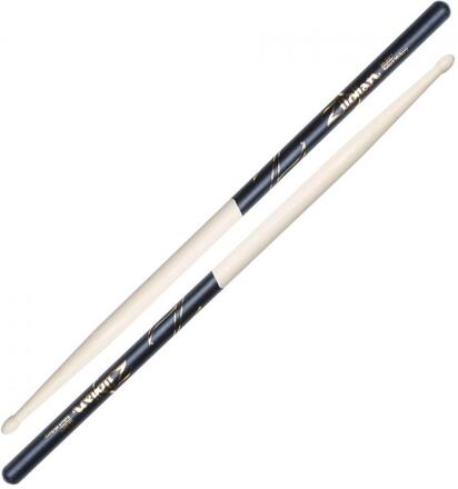 Zildjian 5A Black Dip Hickory Drumsticks Wood Tip