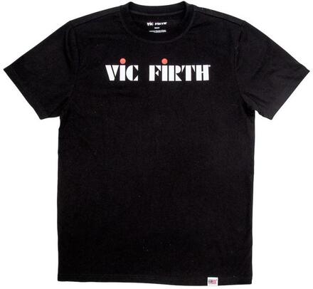 Vic Firth Classic Logo Black Tee - Small