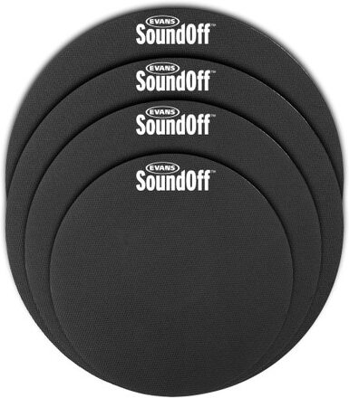 HQ Sound Off trumdämpare (Set för trummor 10, 12, 14, 14")