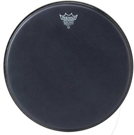 Remo Ambassador Black Suede 8″