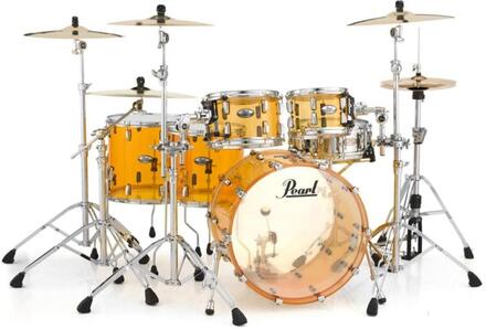 Pearl Crystal Beat 24x14 Bass Drum Tangerine Glass