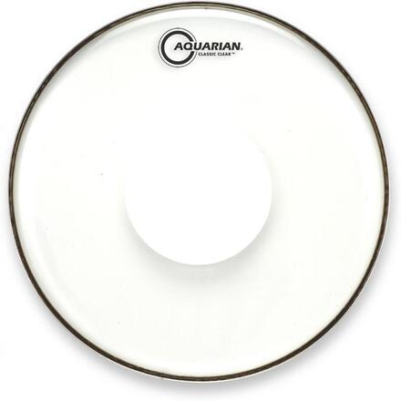 10" Classic Clear With Power Dot, Aquarian