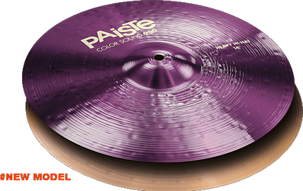 14" Color Sound 900 Purple Heavy Hi-Hat, Paiste