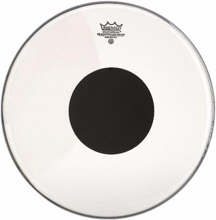 Remo Controlled Sound Clear 20″ Top Black Dot