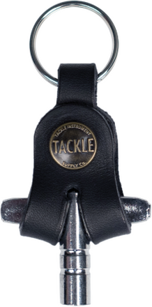 Tackle Leather Drum Key - trumnyckel med läderfodral (Svart)