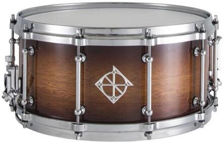 Dixon Artisan 14×5.5″ Rose Gum Chris Brady Snare, Vintage Burst