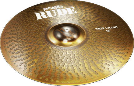 17" RUDE Thin Crash, Paiste