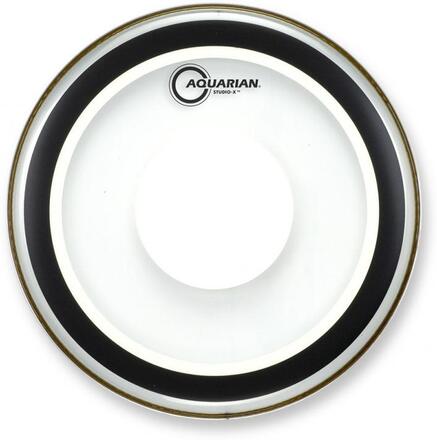 8" Studio-X Clear With Power Dot, Aquarian