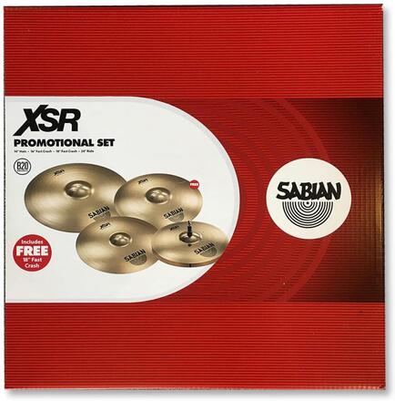 SABIAN XSR Performance Set w/Free 18