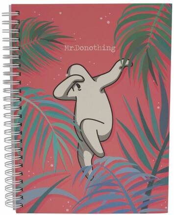 Mr.Donothing Spring notebook Red