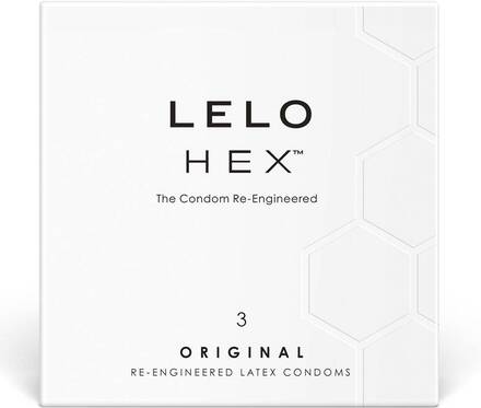 Lelo HEX Condooms (doosje 3 Condooms)