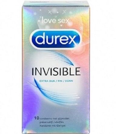 Durex Invisible Ultra Dunne Condooms 10 stuks