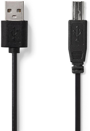 Nedis USB-A naar USB-B kabel USB 2.0 3m