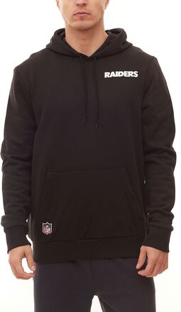 NEW ERA Las Vegas Raiders NFL Logo Outline Herren Hoodie Pullover mit Rückenprint 12827142 Schwarz