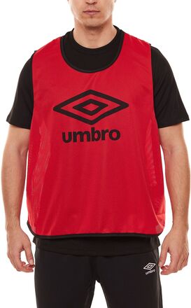 umbro Training Bib Herren Trainings-Leibchen Shirt UMTM0460-B26 Rot