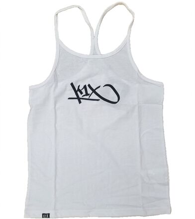 PARK AUTHORITY by K1X | Kickz Tank Top Damen Sommer-Shirt 6200-0137/1000 Weiß/Schwarz