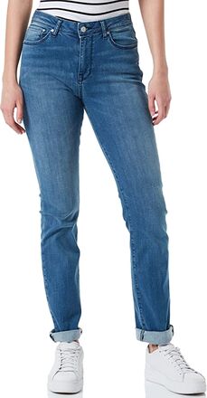 LTB Arline Damen Jeans High-Waist Hose mit geradem Bein 51290-14447 Blau