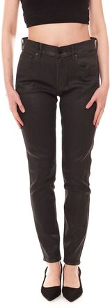 G-STAR RAW 3301 Skinny Jeans Damen nachhaltige Denim-Hose mit Superstretch 74156952 Schwarz