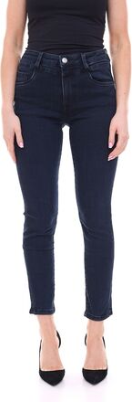TOM TAILOR Kate Skinny-Jeans modische Damen Denim-Hose High Rise 25015539 Blau