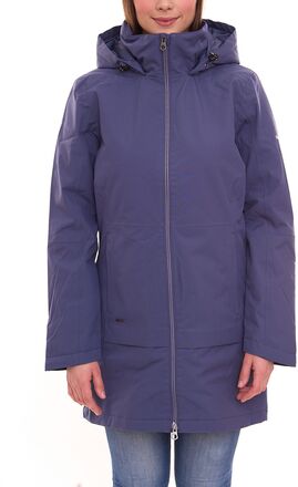 KangaROOS Damen Funktions-Mantel Softshell-Jacke wasserdicht mit 2-Wege Reißverschluss 15413625 Blau
