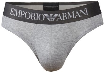 Armani Cotton Stretch Brief Grau Baumwolle X-Large Herren