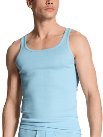 Calida Twisted Athletic Shirt 12010 Lysblå bomull Small Herre