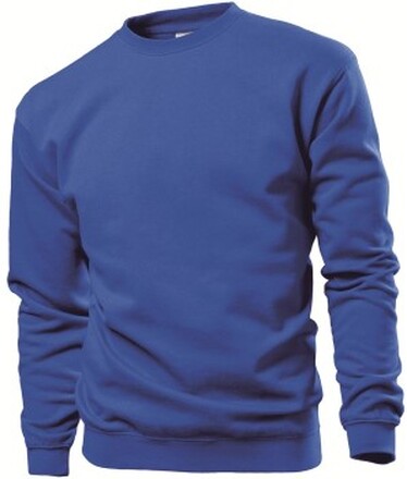 Stedman Sweatshirt Men Royalblå Large Herr