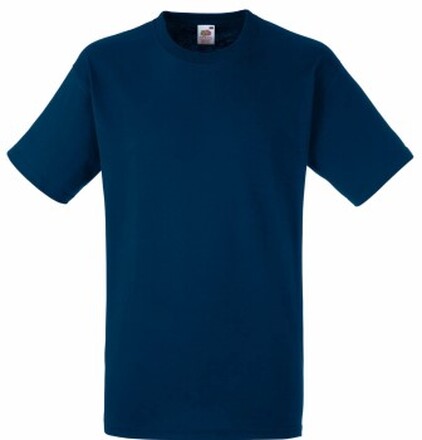 Fruit of the Loom Heavy Cotton T Marineblå bomuld X-Large Herre
