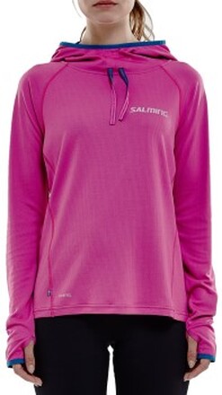 Salming Lightweight Hood Women Rosa polyester Small Dame