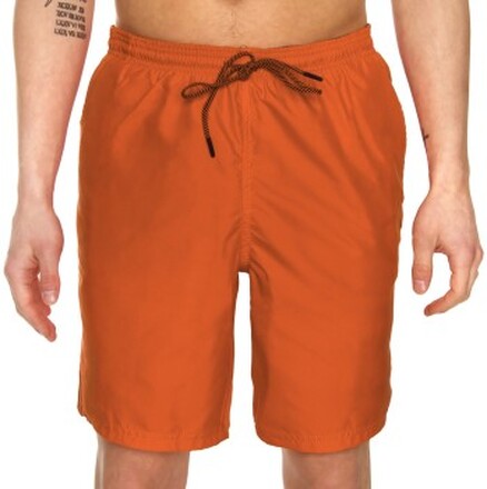 BOSS Badbyxor Ocra Swim Shorts Orange polyester Large Herr
