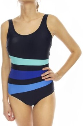 Wiki Swimsuit Bianca Classic Marine/Blå 42 Dame