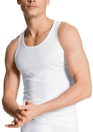 Calida Pure and Style Athletic Shirt Vit bomull Medium Herr