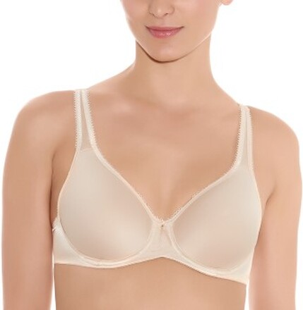 Wacoal Bh Basic Beauty Spacer Underwire T-Shirt Bra Beige polyester E 90 Dame