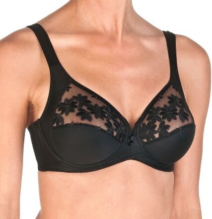 Felina Bh Swiss Broderie Bra With Wire Sort D 80 Dame