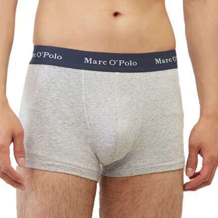 Marc O Polo Cotton Trunks 6P Lysegrå bomuld Large Herre