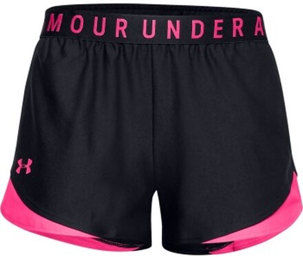 Under Armour Play Up Shorts 3.0 Sort/Rosa polyester Medium Dame