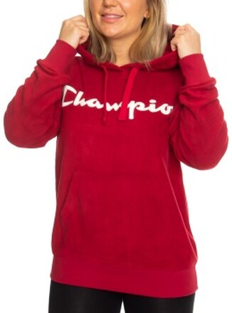 Champion American Classics Fleece Hooded Sweat Rot Polyester Large Damen