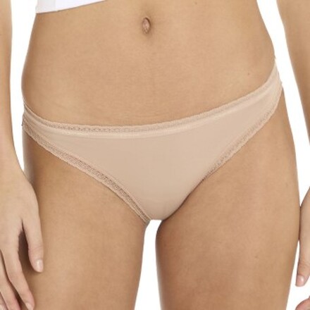 Calvin Klein Truser Bottoms Up Refresh Bikini Beige polyamid X-Large Dame