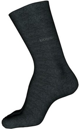 BOSS Business Mercerized Cotton George Finest Sock Dunkelgrau mercerisierte Baumwolle Gr 43/44 Herren