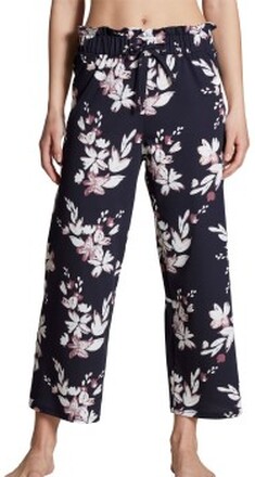 Calida Favourites Dreams Ankle Pants Blå Mønster bomuld X-Small Dame