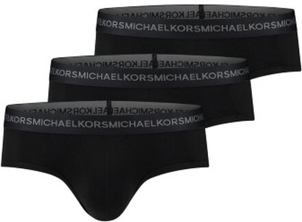 Michael Kors 3P Supreme Touch Brief Svart X-Large Herre