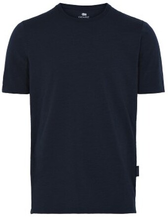 Dovre Organic Wool Crew Neck T-shirt Marineblå merinould Small Herre