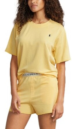Polo Ralph Lauren Short Sleeve Shirt And Short Set Gul Large Dame