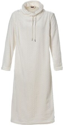 Trofe Braid Dress Fleece Benhvit polyester XX-Large Dame