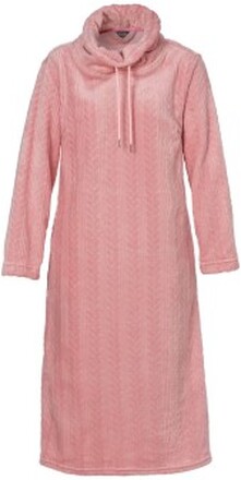 Trofe Braid Dress Fleece Rosa polyester X-Large Dam