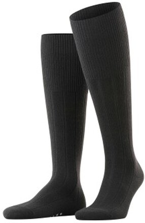 Falke Strømper Lhasa Rib Knee High Socks Sort Str 39/42 Herre