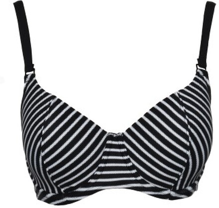 Esprit Silverline Beach Padded Underwire Bikini Sort D 85 Dame