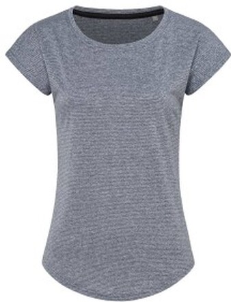 Stedman Recycled Women Sports T Move Blå polyester X-Large Dame