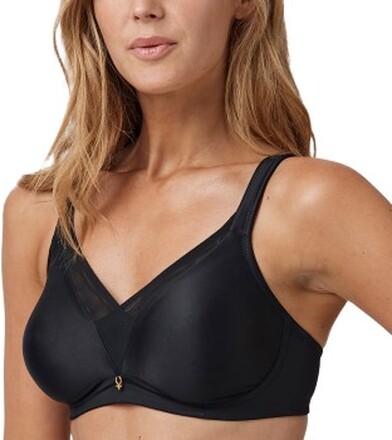 Abecita Bh Angel Moulded Wireless Bra Sort B 75 Dame