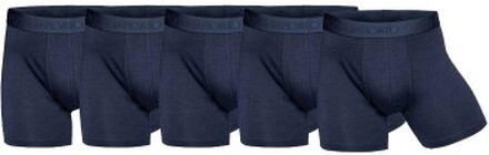 Panos Emporio Kalsonger 5P Bamboo Cotton Boxers Marin Medium Herr